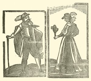 Ilustración para The Roxburghe Ballads de (after) English School