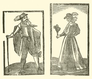 Ilustración para The Roxburghe Ballads de (after) English School