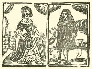 Ilustración para Las Baladas de Roxburghe de (after) English School