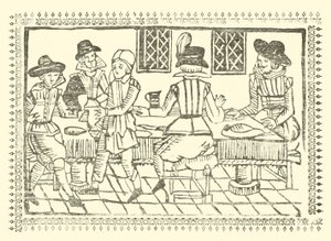 Ilustración para Las Baladas de Roxburghe de (after) English School