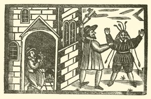 Ilustración para The Roxburghe Ballads de (after) English School