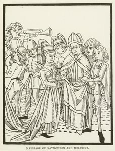 Matrimonio de Raymondin y Melusine de (after) English School