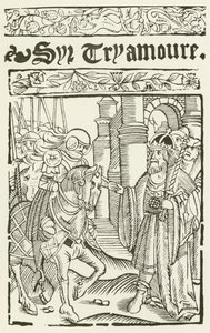 Sir Tryamoure (grabado) de (after) English School