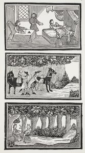 The History of The Two Children in the Wood, ilustración de 