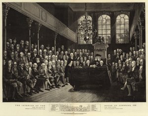 El Interior de la Cámara de los Comunes