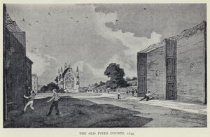 Las viejas canchas de Fives de (after) English School