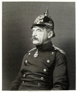 Albrecht von Roon (grabado) de (after) English photographer