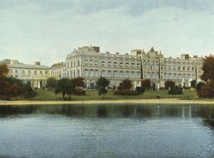 Palacio de Buckingham (foto en color) de (after) English photographer