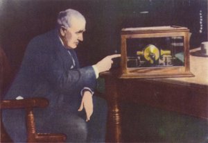 Thomas Alva Edison (foto en color)
