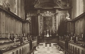 Capilla del Trinity College de (after) English photographer