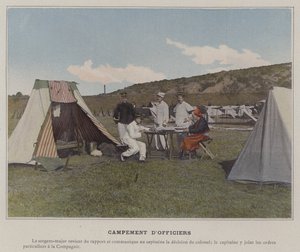 Campamento de Oficiales de (after) French Photographer