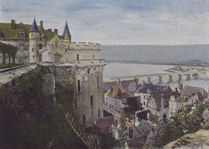 Castillo de Amboise, Vista del Loira de (after) French Photographer