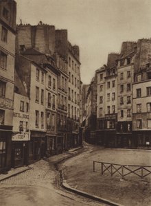 Esquina de las calles Jean-de-Beauvais y Lanneau de (after) French Photographer