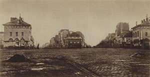 La plaza de Italia en 1865 de (after) French Photographer