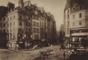 La antigua plaza Maubert de (after) French Photographer