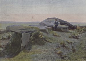 El dolmen de Mane-Lud, en Locmariaquer de (after) French Photographer