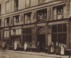El restaurante del Pie de Cordero, calle Vauvilliers