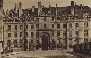 La entrada principal del Liceo Louis-le-Grand en 1887
