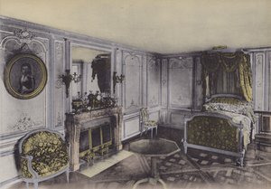 Pequeño Trianón, Habitación de María Antonieta de (after) French Photographer