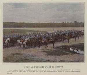 Posición de espera antes de la carga (foto coloreada) de (after) French Photographer