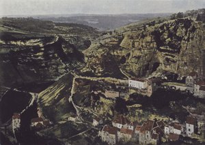 Roc-Amadour, Una vista del Causse de Gramat de (after) French Photographer