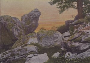 Rochers du mont Ussy de (after) French Photographer