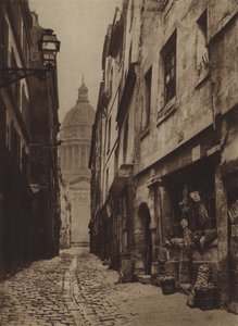 Rue des Carmes y rue Valette de (after) French Photographer