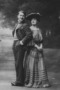 Sacha Guitry y Charlotte Lyses