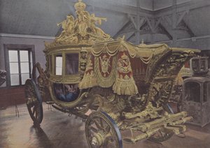 Coche de la coronación de Carlos X de (after) French Photographer