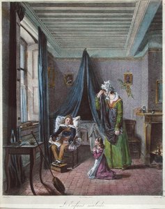 El niño enfermo, c.1820 de (after) Genot