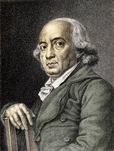 Retrato de Johann Gottfried von Herder Poeta y filósofo alemán - Retrato del escritor y filósofo alemán Johann Gottfried Herder (1744-1803) - Grabado Colección particular