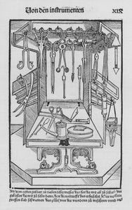El libro de Cirurgia de Hieronymus Brunschwig de (after) German School