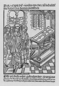 El libro de Cirugía de Hieronymus Brunschwig de (after) German School