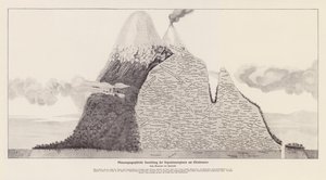 Regiones de vegetación del Chimborazo, Ecuador (litografía) de (after) German School