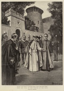 El Papa León XIII en el invierno de sus días de (after) Italian School