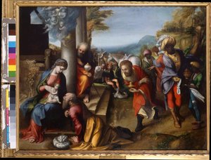 Adoración de los Magos de (c.1489 1534) Correggio
