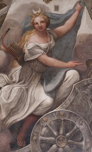 Diana en un carro de (c.1489 1534) Correggio