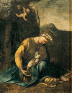 Gitana, de Antonio Allegri, conocido como Correggio (1489-ca 1534), óleo sobre madera, 49x37 cm