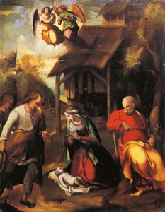 Adoración de los pastores de (c.1489 1534) Correggio