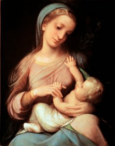 Virgen y Niño de (c.1489 1534) Correggio
