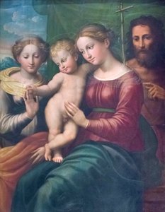 El matrimonio místico de Santa Catalina de Innocenzo da Imola