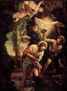 Bautismo de Cristo de Paolo Veronese