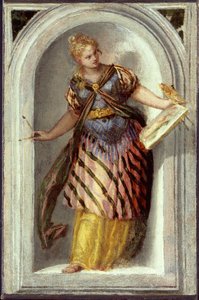 La musa de la pintura de Paolo Veronese