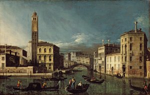 Escena del canal, Venecia