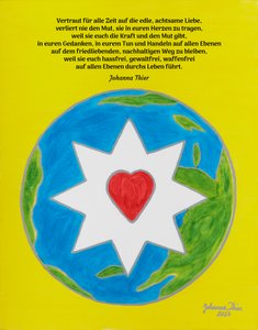 El amor noble y consciente de nuestros corazones trae y mantiene la paz en este mundo