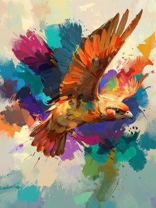 Pintura Pájaro 3