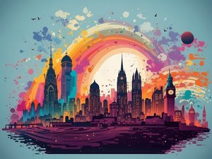 Ciudad espacial 2 de Mario Witt