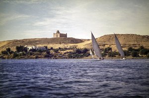 Barcos en el Nilo de Detlef B. Fischer