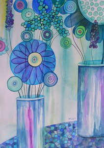 Flores modernas