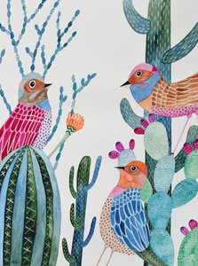 aves hambrientas de Marys Watercolors